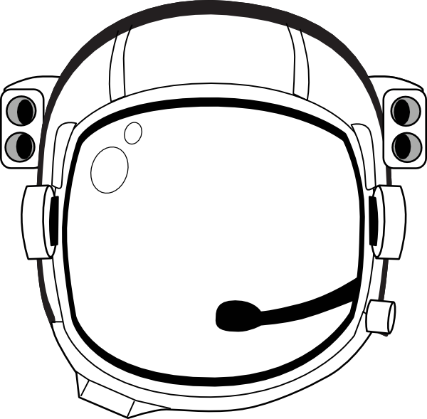 Astronaut helm PNG Download Afbeelding