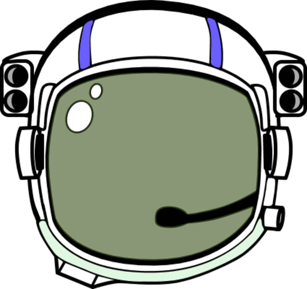 Astronaut helm PNG Transparant Beeld