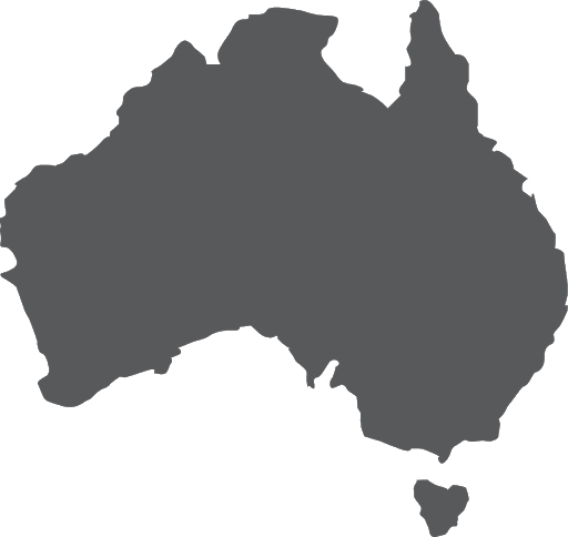 호주지도 PNG 이미지 투명
