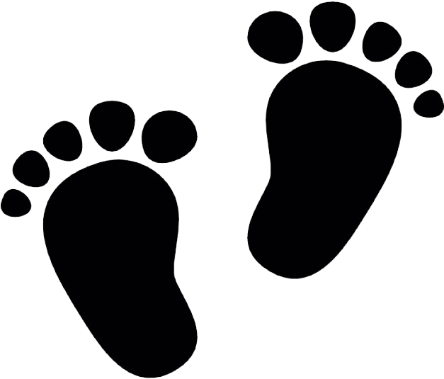 Baby Footprint PNG Kostenloser Download