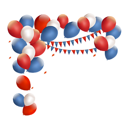 Birthday Balloons Download Transparent PNG Image
