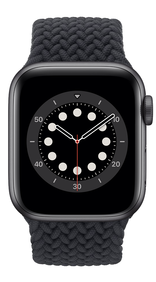 Black Apple Watch Series 5 PNG Gambar