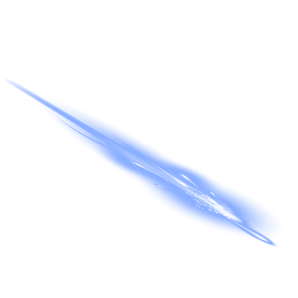 Blauwe lichtstraal PNG hoogwaardige Afbeelding