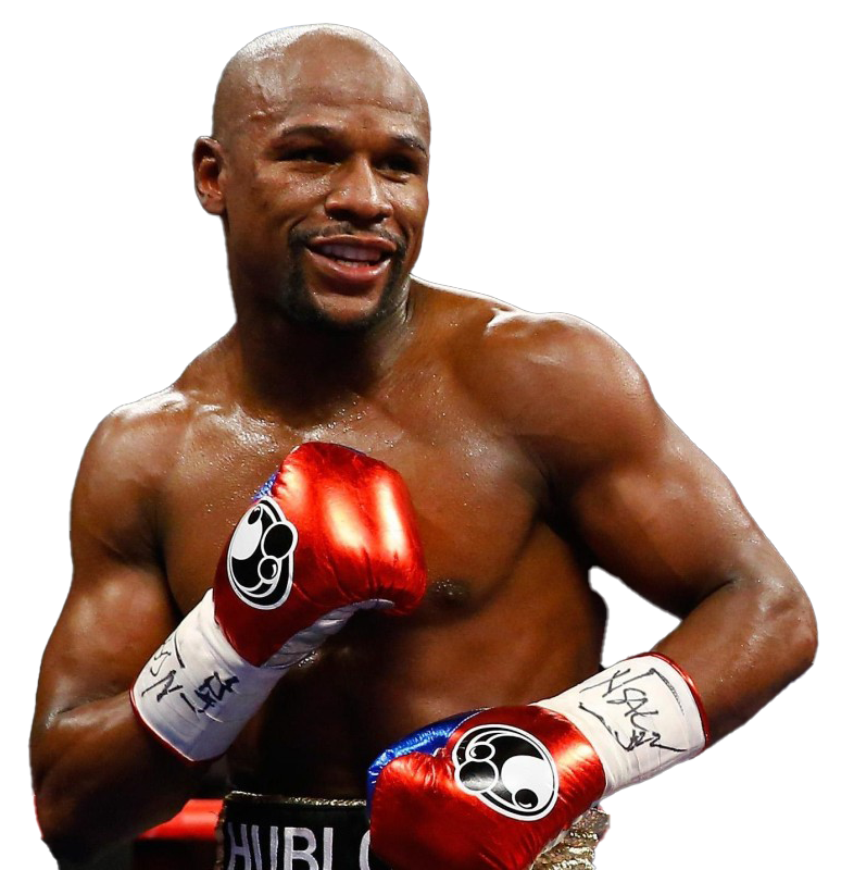 Boxer Floyd Mayweather PNG Download gratuito