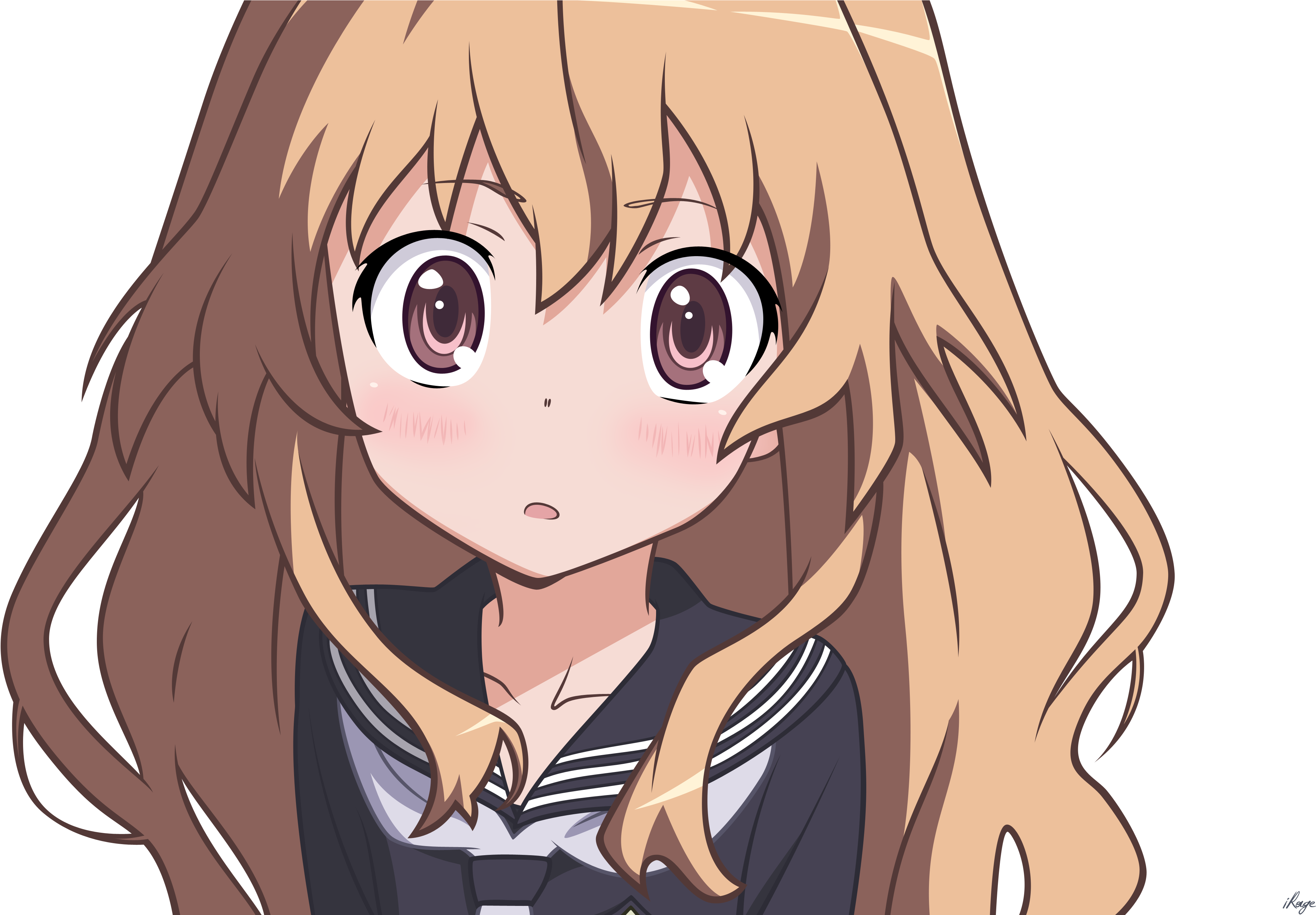 Rambut coklat anime latar belakang Transparan PNG
