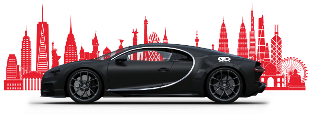 Bugatti chiron PNG imagem transparente fundo