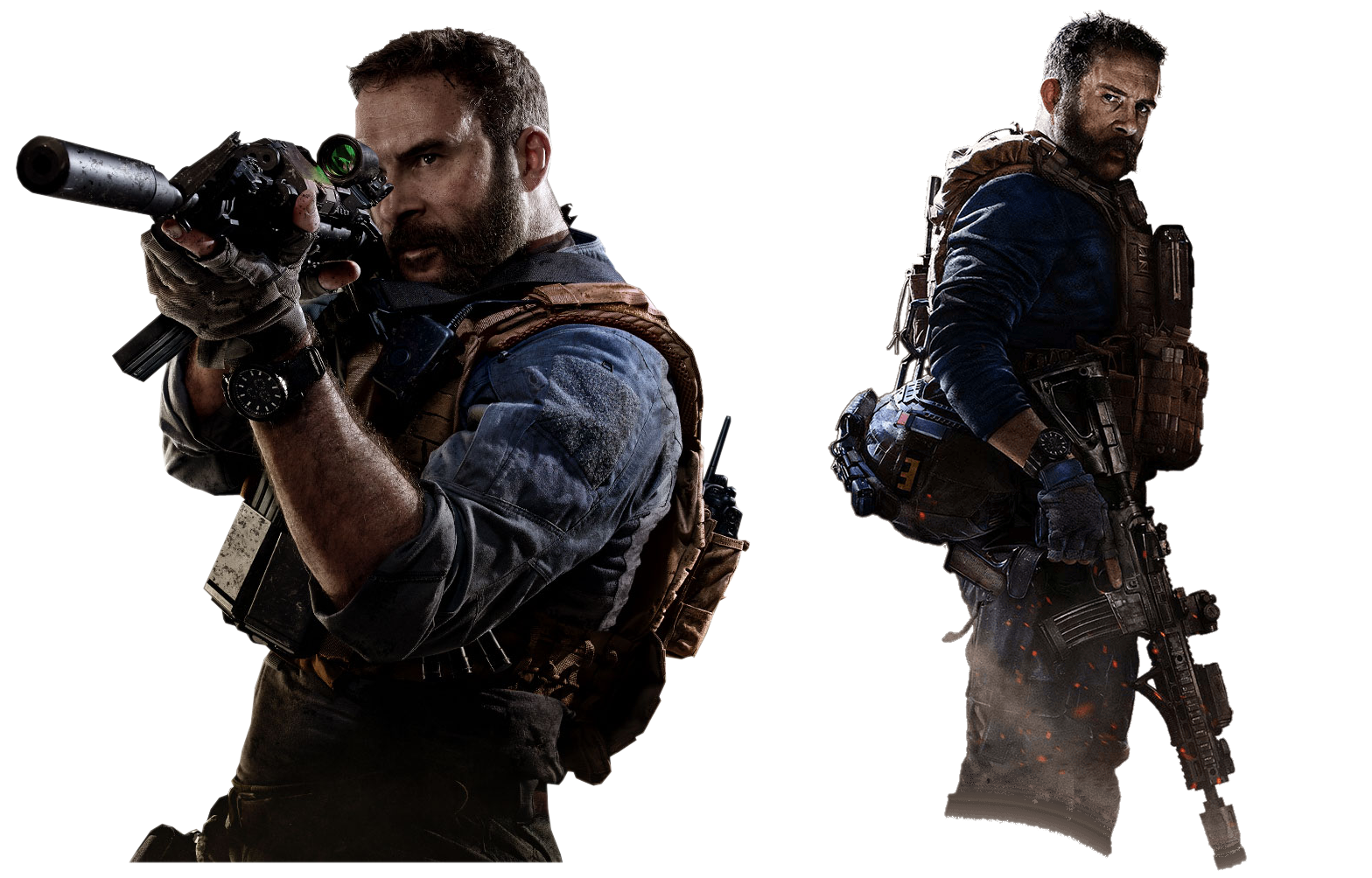 Call of Duty Modern Warfare Soldier Images Transparentes
