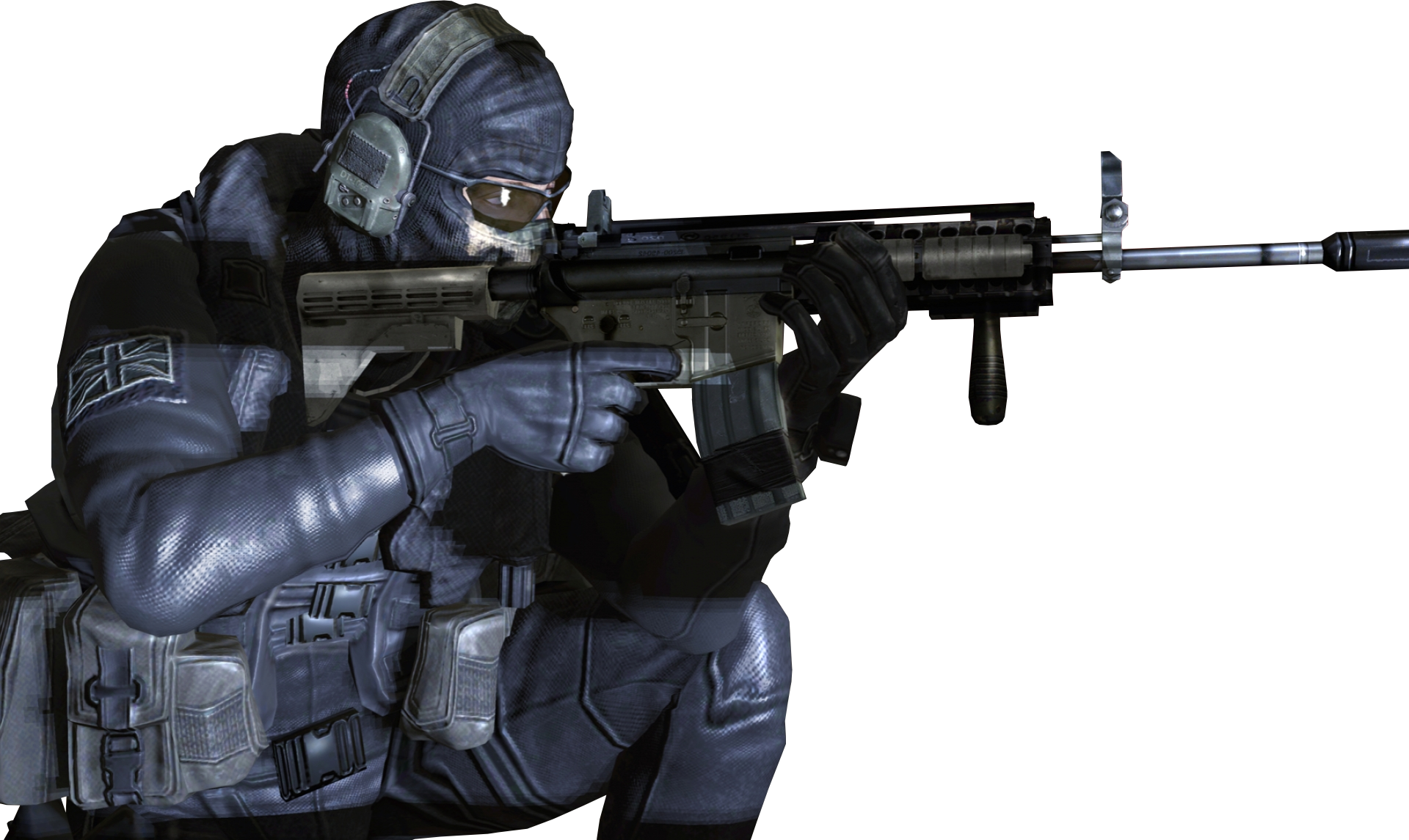 Call of Duty Warzone Soldat PNG Image
