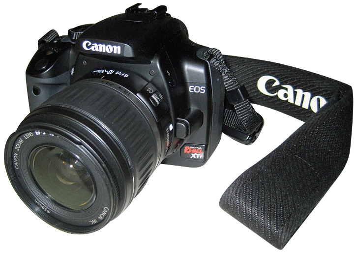 กล้อง Canon ภาพโปร่งใส