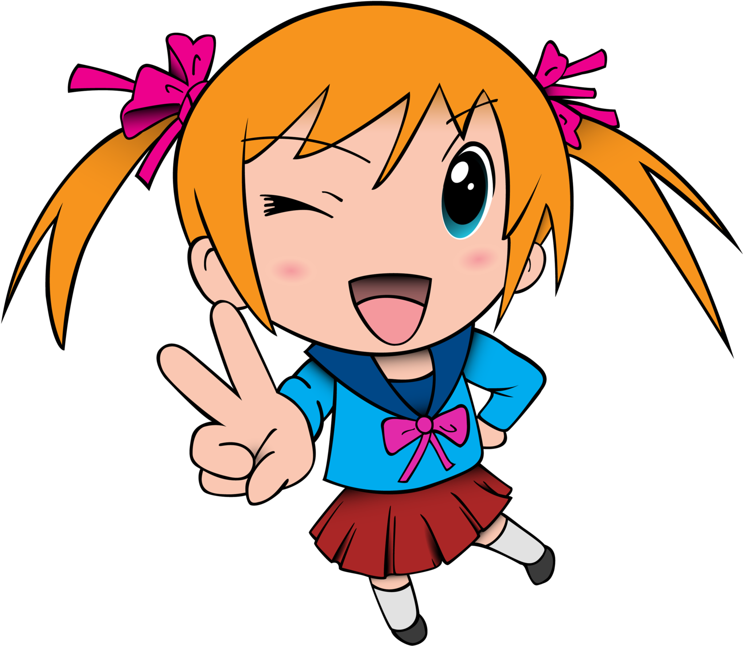 ดาวน์โหลด Chibi Anime PNG ฟรี