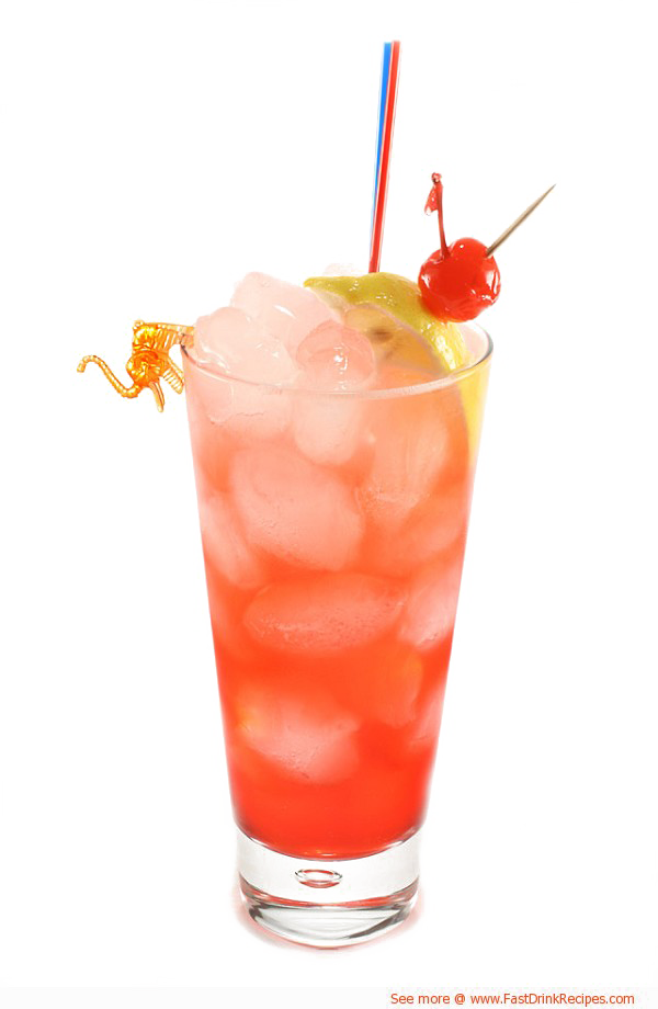 Imagem transparente de bebida de gelo de cocktail