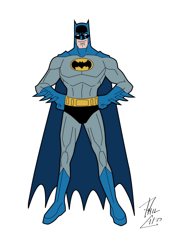 Comic Batman PNG صورة شفافة