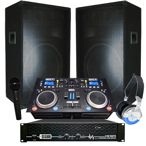 DJ Sound System PNG Foto