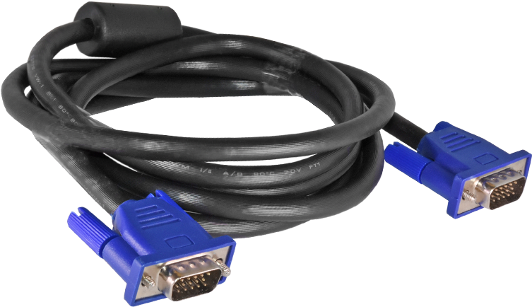 Fondo de imagen PNG de cable de cable DVI