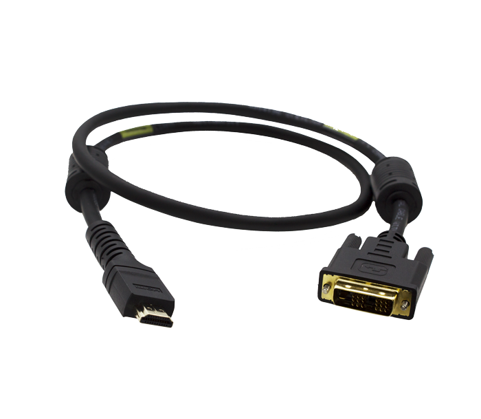 Imagen Transparente del cable del cable DVI