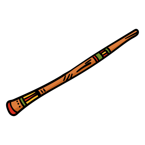 Didgeridoo PNG High-Quality Image