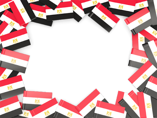 Bandiera Egitto Scarica immagine PNG Trasparente