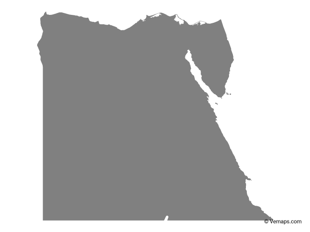 Mappa Egitto immagine PNG gratuita