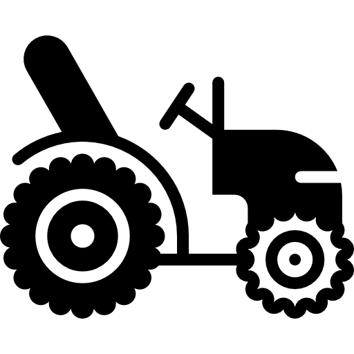 Tracteur agricole PNG image fond Transparent
