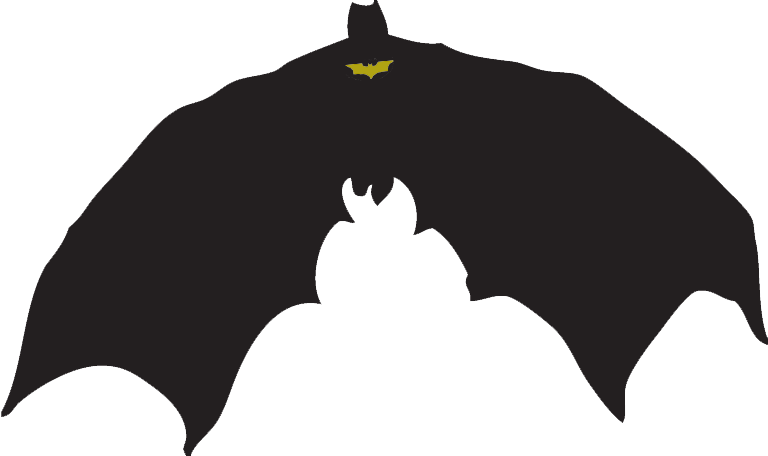 Flying Batman ภาพโปร่งใส