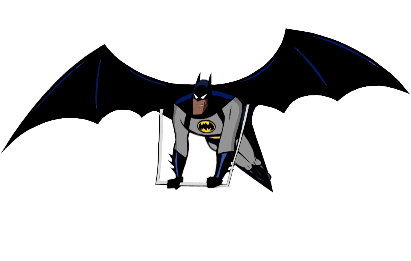 Flying Batman ภาพโปร่งใส