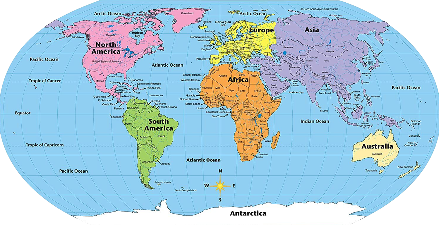 Geography Map Transparent Image 