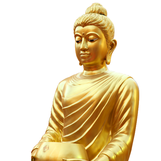 Golden Buddha Free PNG Image