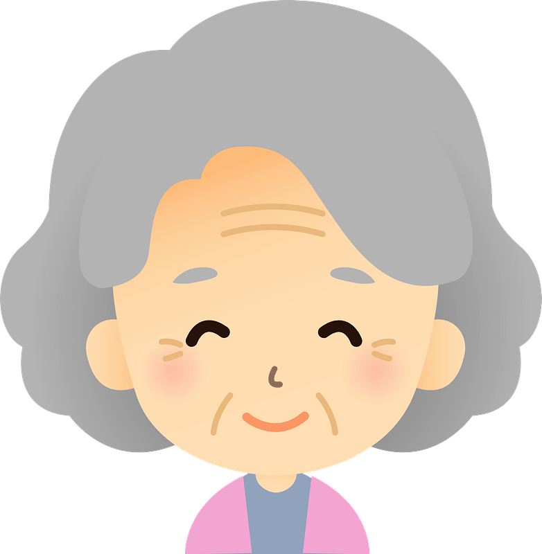 Nenek Png Gambar Latar Belakang Png Arts