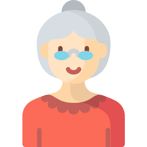 Abuela PNG descargar imagen