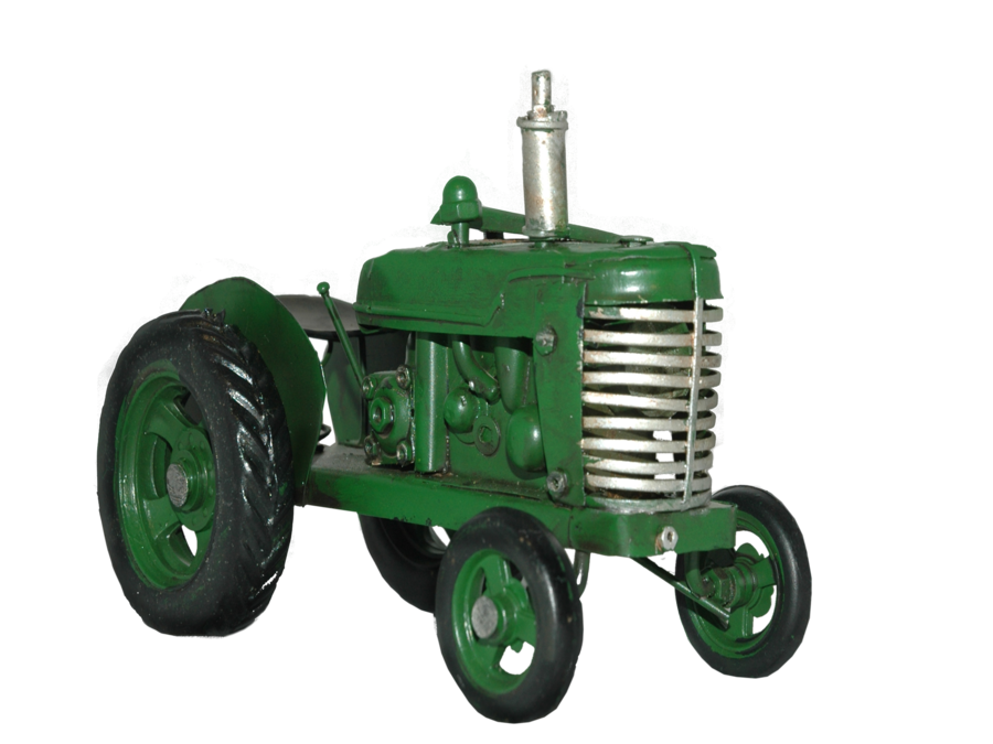 Green Tractor Free PNG Image