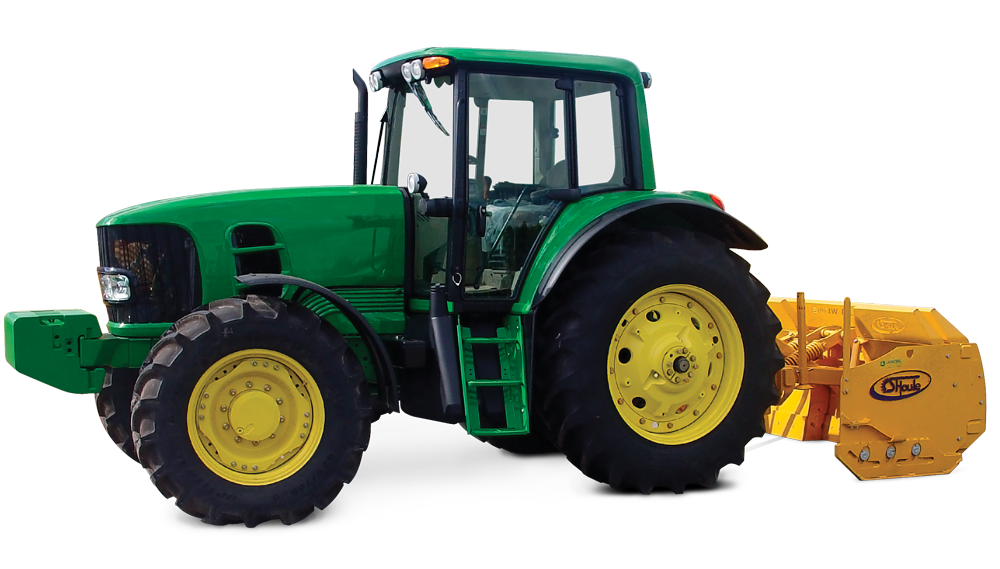 Green Tractor PNG Download Image