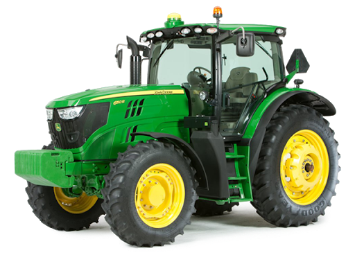 Green Tractor PNG Pic