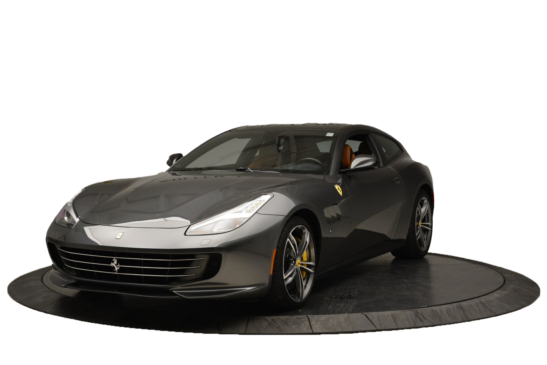 Grey Ferrari GTC4Lusso PNG Free Download