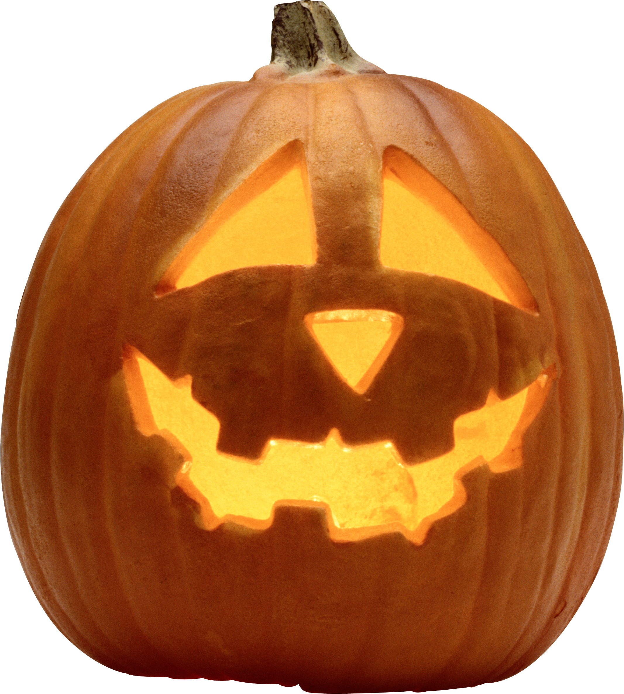Halloween Carved Pumpkin Transparent Image