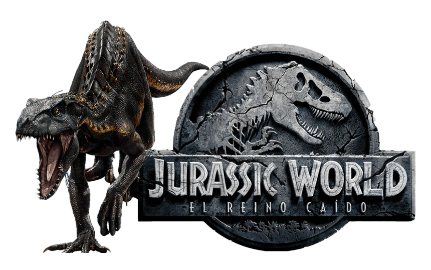 Jurassic World Fallue Kingdom Movie Logo PNG-Bild Hintergrund