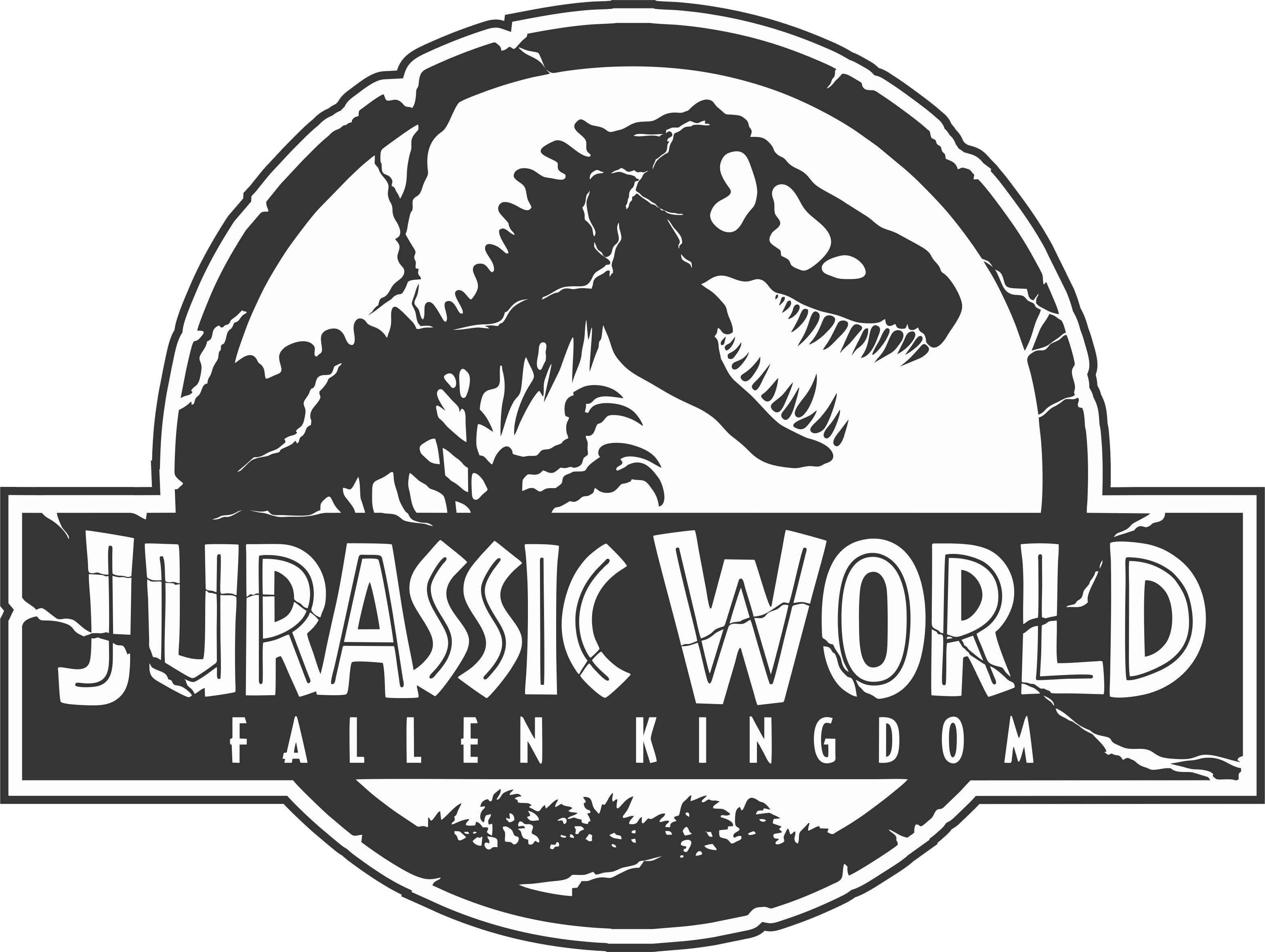 Jurassic World Fallue Kingdom Movie Logo PNG Transparent Image