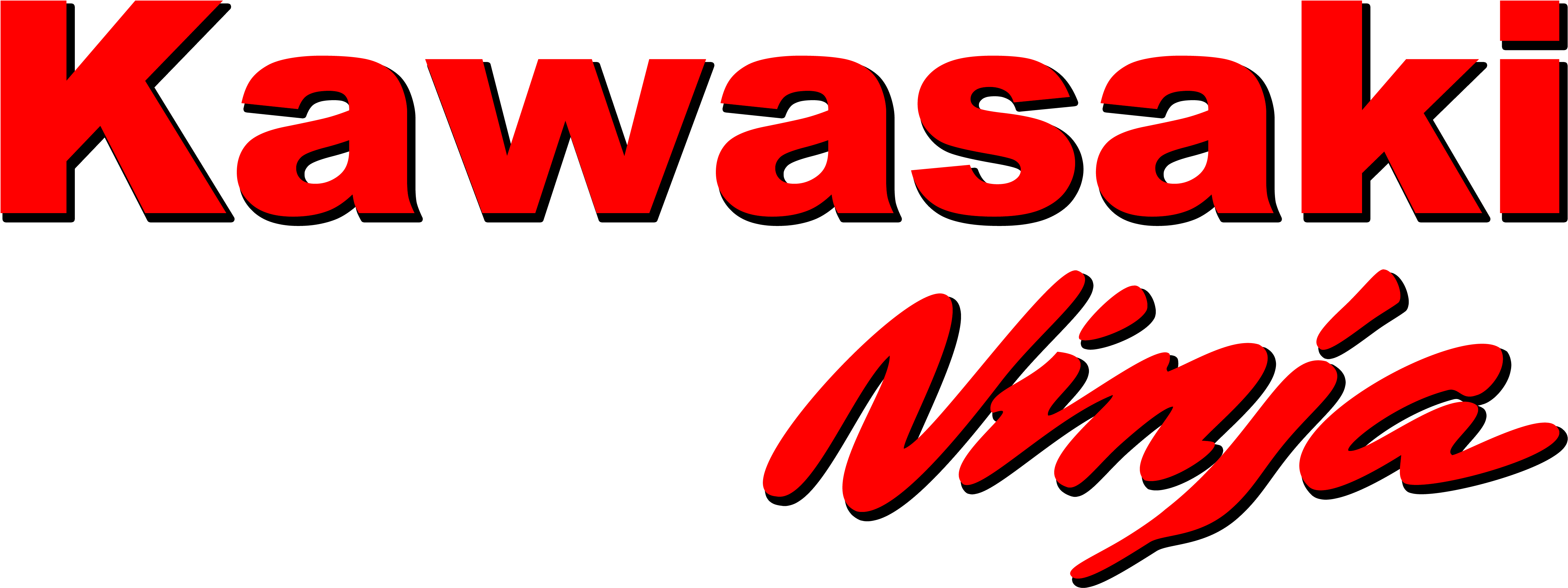 Kawasaki-Logo transparentes Bild