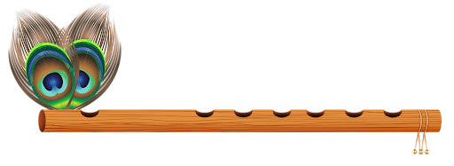 Imagem de alta qualidade da flauta da pena do pavão PNG