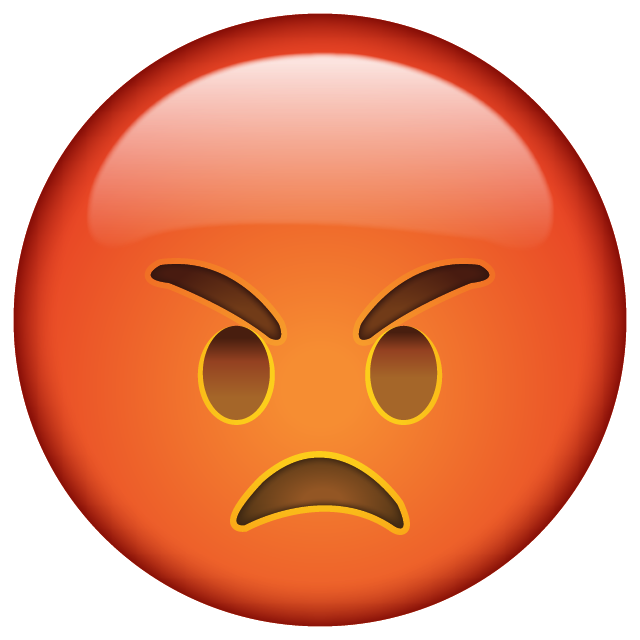Red Angry Crying Emoji Transparent Image PNG Arts