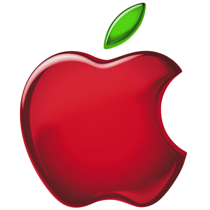 โลโก้แอปเปิ้ลสีแดง PNG ภาพโปร่งใส