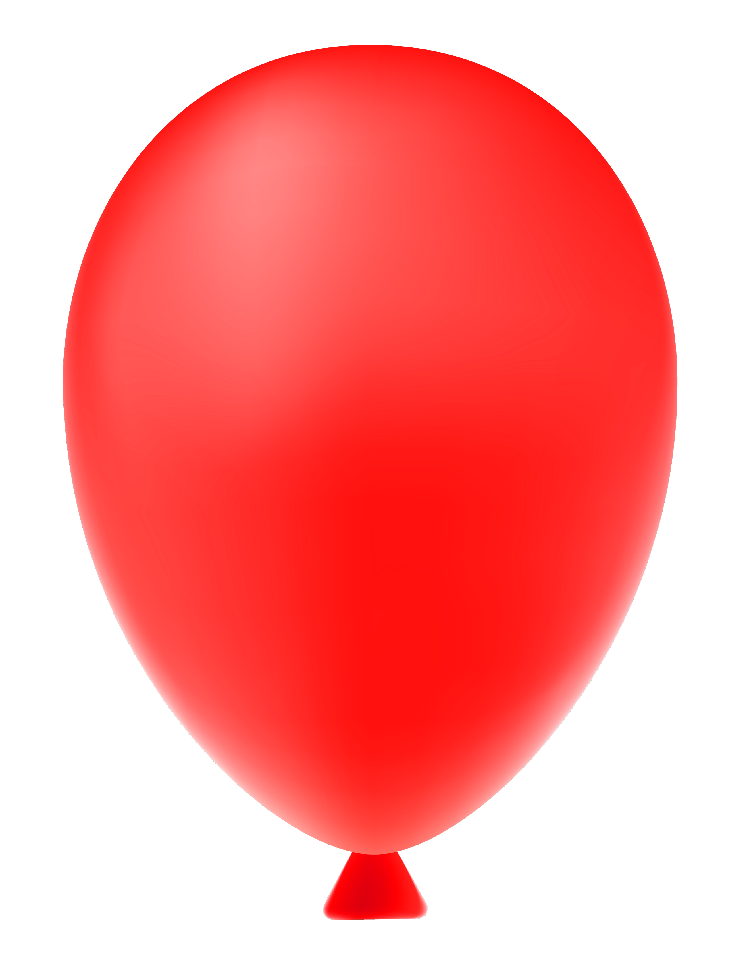 Red Balloons Transparent Background PNG