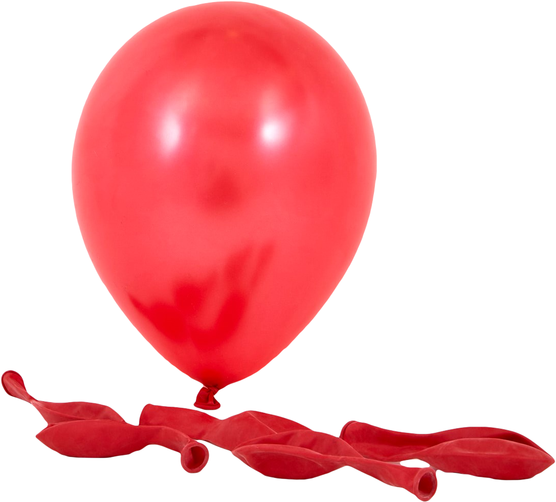Red Balloons Transparent Image