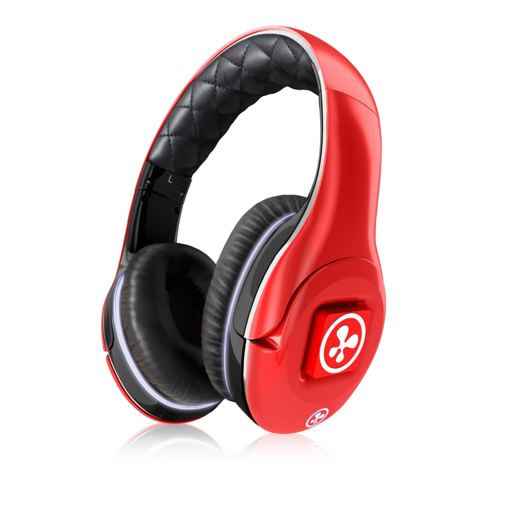หูฟัง Beats สีแดง PNG ภาพที่มีคุณภาพสูง