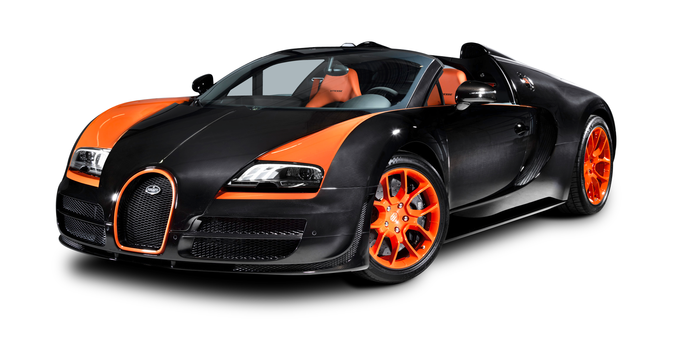 Imagem vermelha Bugatti Chiron PNG Background