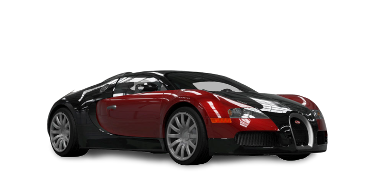 Image rouge Bugatti Chiron PNG