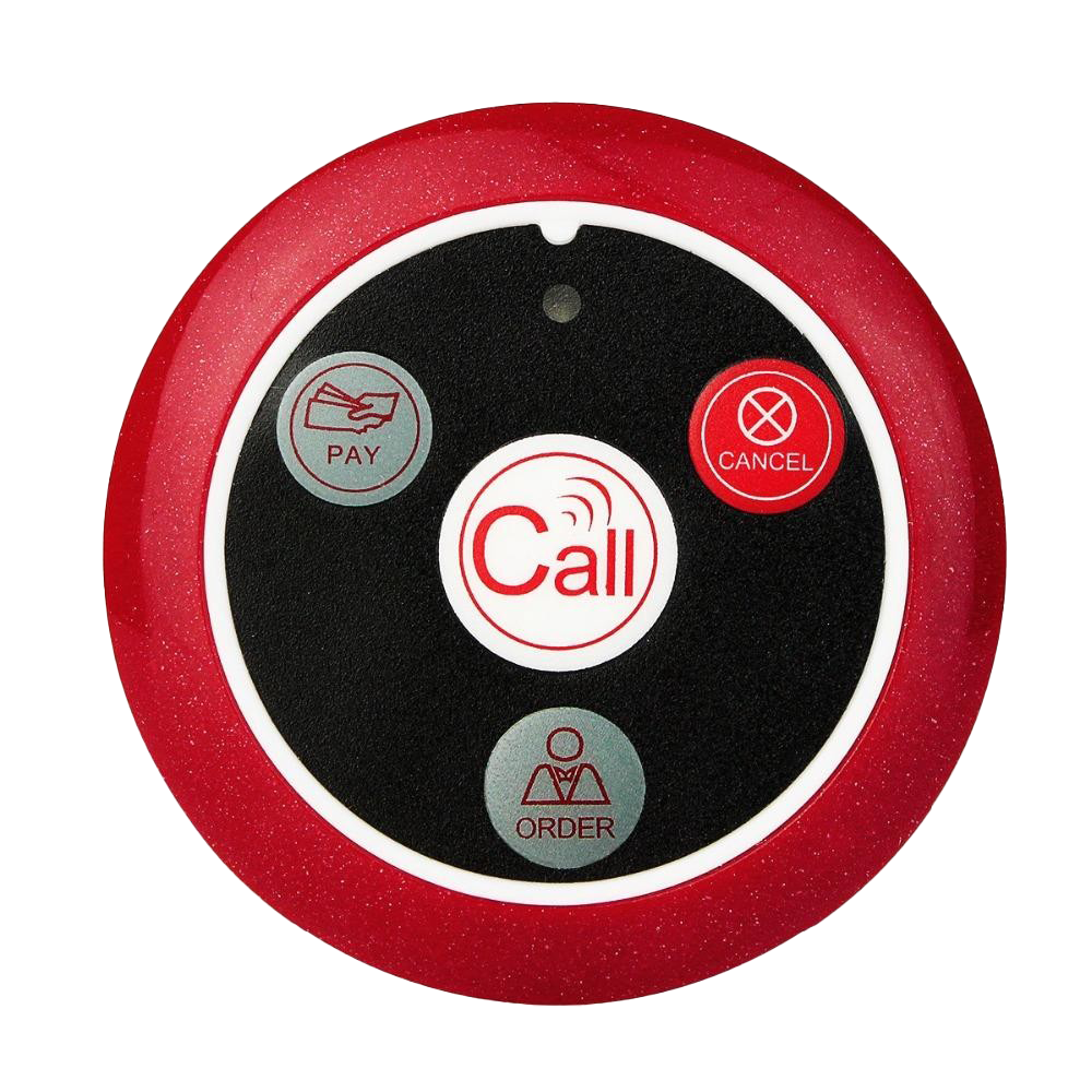Imagens transparentes de botão de chamada vermelha