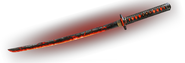 Cosplay Demon Slayer Anime Sword Katana 40 Inch Wooden Bamboo Blade Samurai  Swords,Multiple Models Available (Kokushibou) : Amazon.in: Toys & Games