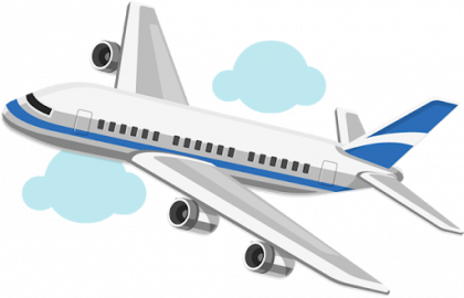 Vector Airplane Cartoon PNG Image