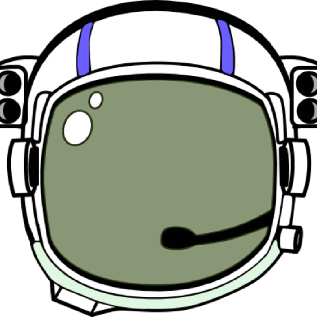 Vector astronaut helm Transparant Beeld