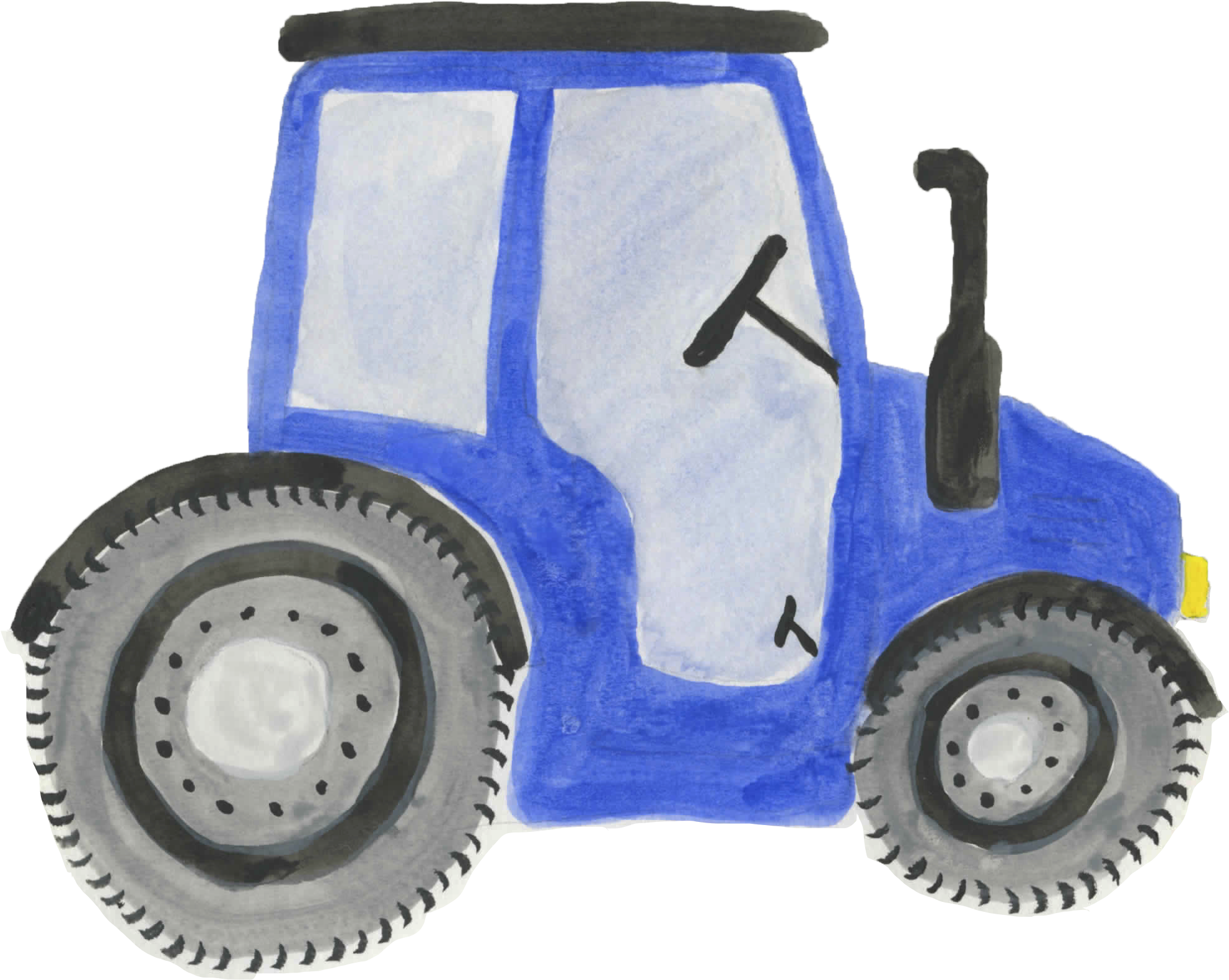 Vector Farm Tractor Transparent Image